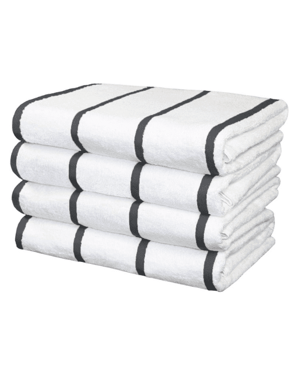 Arkwright White Beach Towels