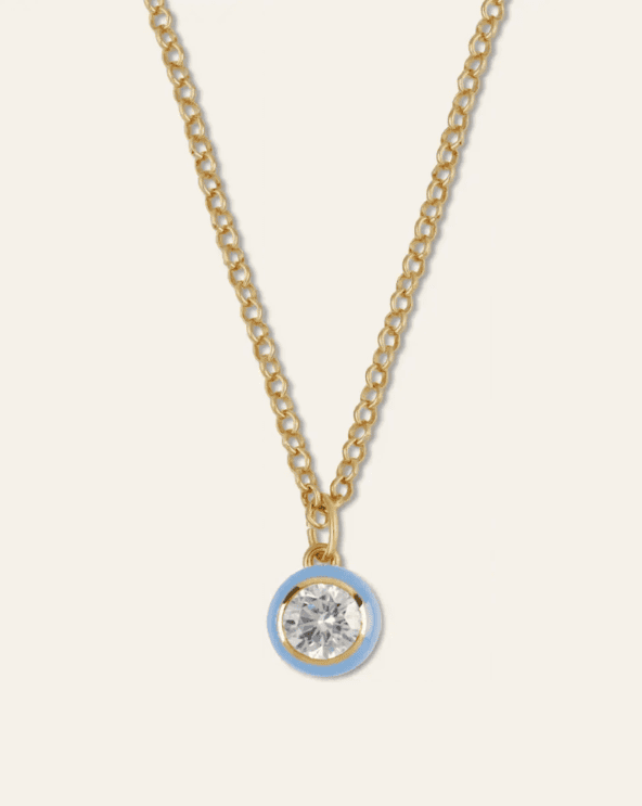 Bezel Necklace