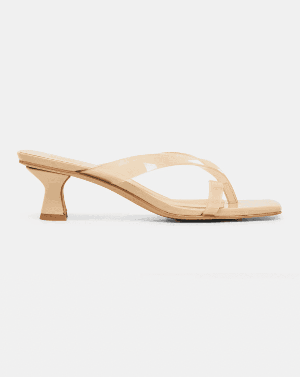 Brevel Vinyl Heels Praline Jelly
