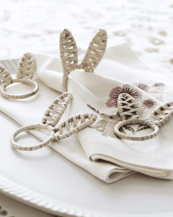 Bunny Ears Napkin Rings