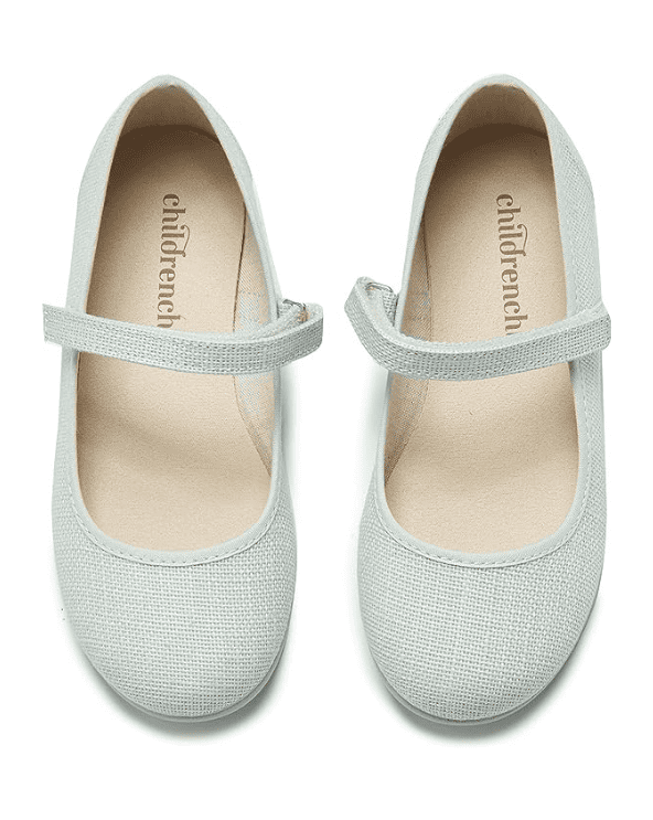 Canvas Mary Jane Flats