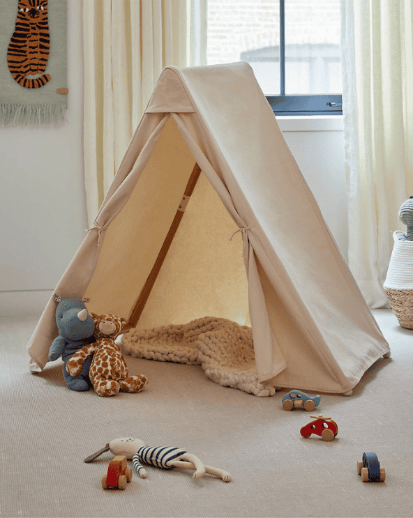 Canvas Toddler Play Tent