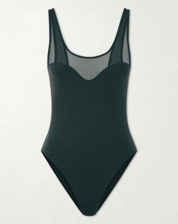 Charisme Mesh Panel Swimsuit