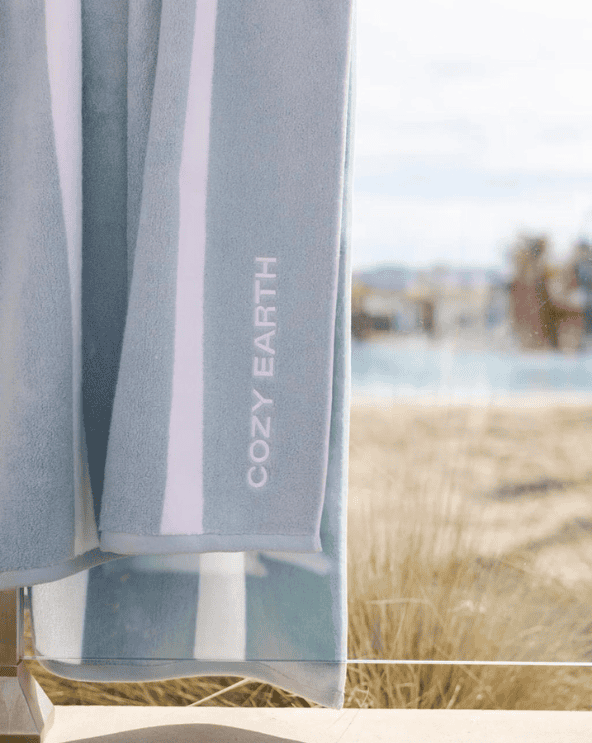 Cozy Earth Classic Stripe Resort Towel