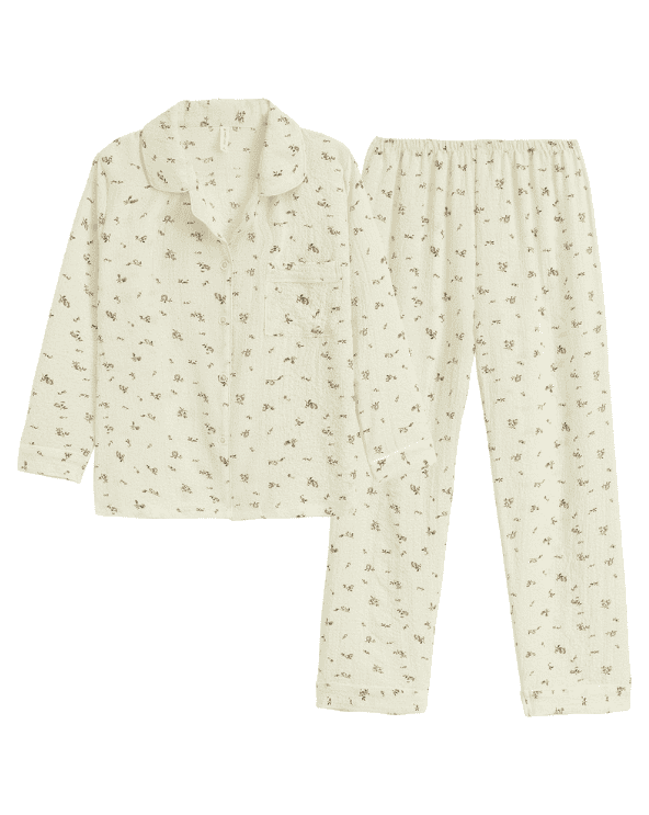 Girls Floral Pajamas