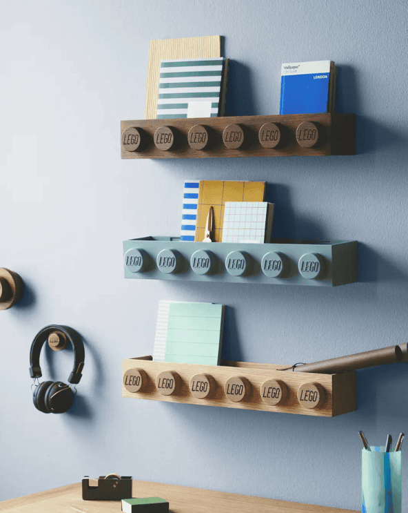 Lego Wooden Book Shelf