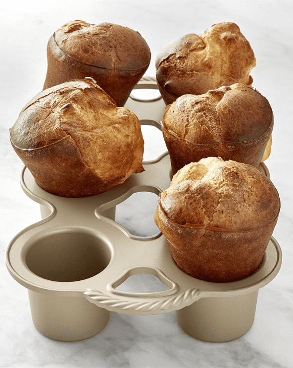 Nonstick Cast Aluminum Popover Pan