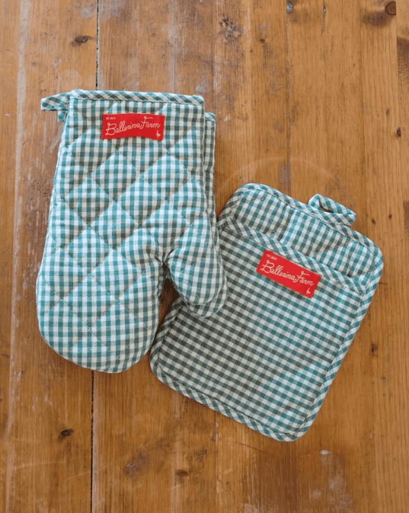 Oven Mitts & Potholder Set