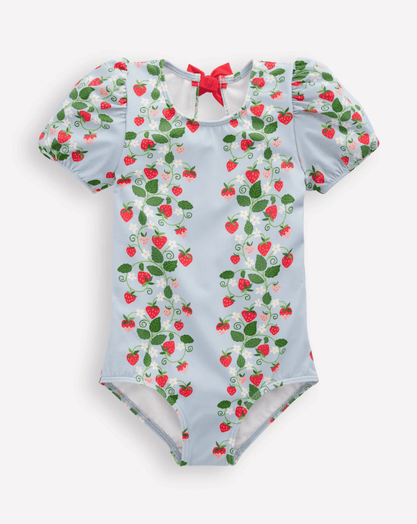 Puff Sleve Swimsuit