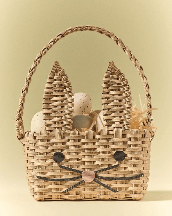 Rattan Easter Basket