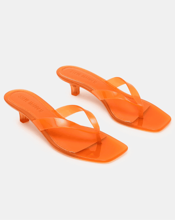Tracie Jelly Orange Heel