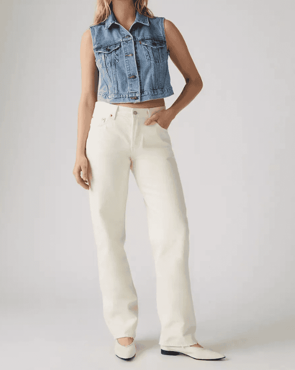 White Levi’s Jeans