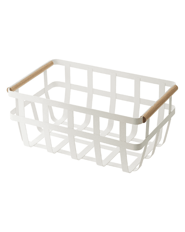 White Storage Basket