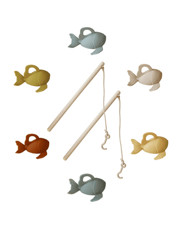 Wooden Fishing Playset